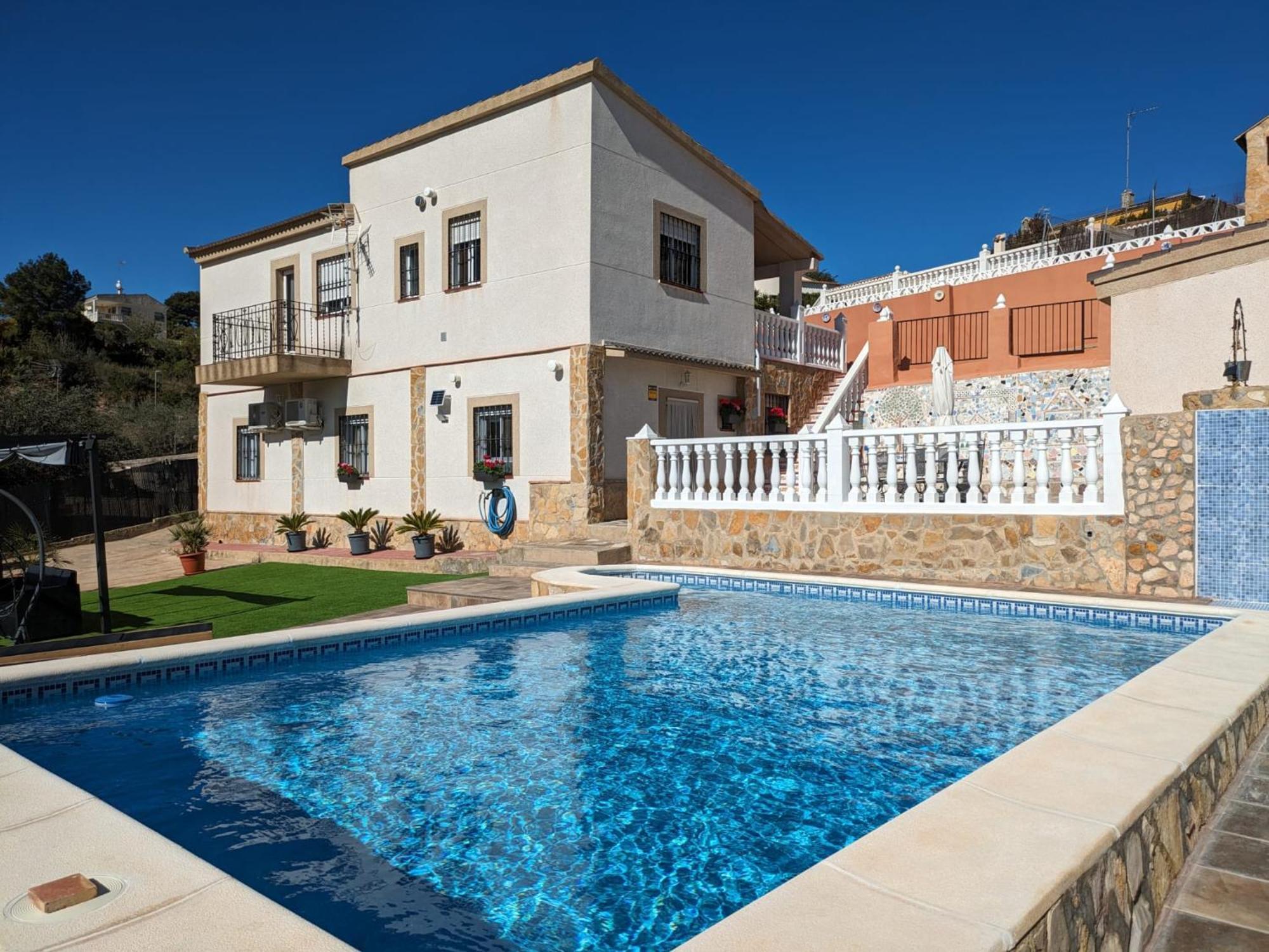 Villa Buen Estar, Piscina, Barbacoa, Jacuzzi En Valencia Turís Exterior foto